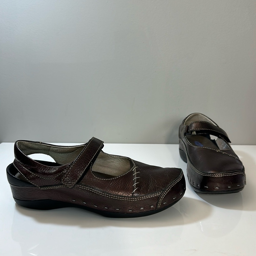 Wolky Mary Jane Clog Walking Shoes Size 41(9.5)‎
